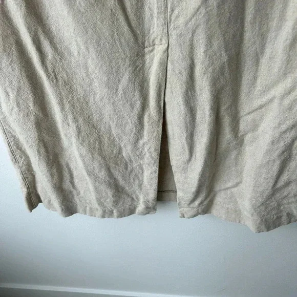 Vintage linen tencel maxi skirt - Picture 9 of 12